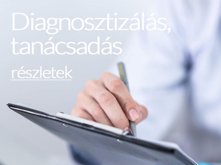 Labor eredmény diagnosztizálás, tanácsadás